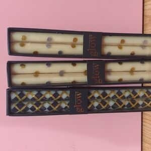 MACKENZIE-CHILDS Glow 3 sets of candles